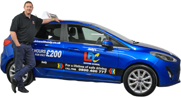 Andy Dawson's driving school car